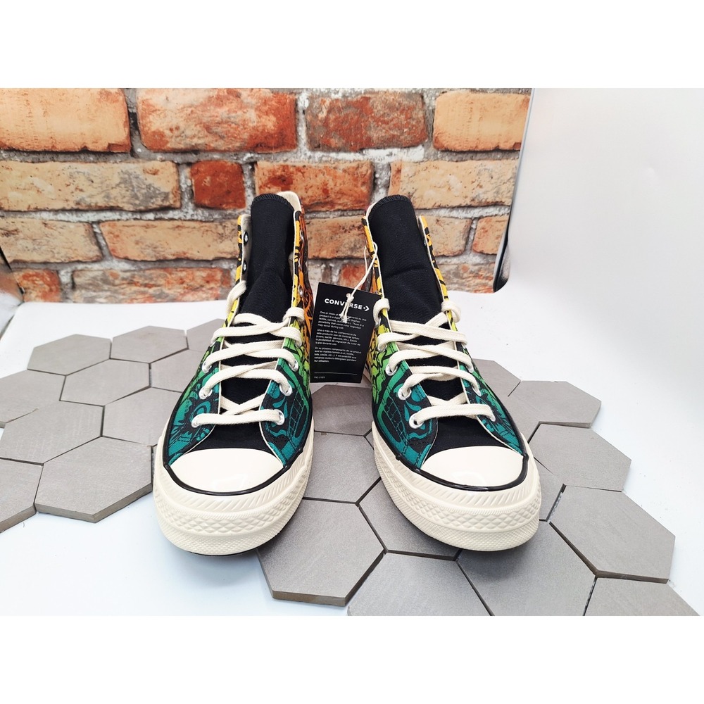 Converse Chuck 70‎ High Top Dia De Los Muertos Mens Size 11.5 A07985C New Rare - Picture 3 of 9